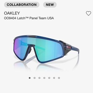 Oakley OO9404 Latch™ Panel Team USA Sunglasses in Transparent Blue